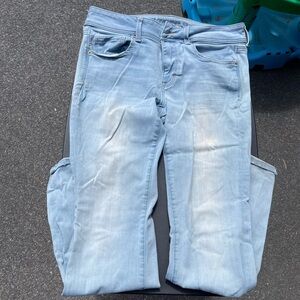 American Eagle Outfitters Light Blue Boot Cut Jeans